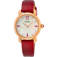 ĐỒNG HỒ SEIKO – REGULAR – QUARZT (PIN) – NỮ – DÂY DA – 3 KIM – SUR502P1