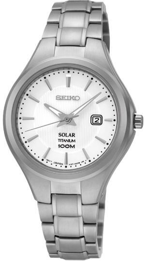 Đồng hồ Seiko nữ Solar Titanium SUT199P1
