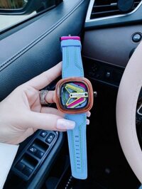 Đồng hồ SevenFriday nam Siêu Cấp màu xanh dương LikeAuth 1:1 44mm