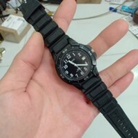 đồng hồ si nhật nam dây vỏ nhựa hiệu J-AXIS full đen 1 cửa lịch độ mới 93%