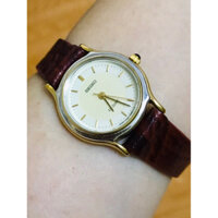 Đồng hồ si,  Seiko Exceline Nhật dây da nữ đeo