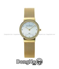 Đồng hồ Skagen Freja 358SGGD - Nữ - Quartz (Pin) Dây Kim Loại - Chính Hãng