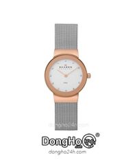 Đồng hồ Skagen Freja 358SRSC - Nữ - Quartz (Pin) Dây Kim Loại - Chính Hãng