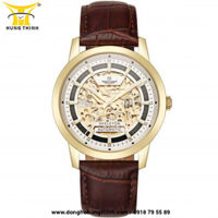 ĐỒNG HỒ SRWATCH AUTOMATIC SKELETON DÂY DA NAM 3 KIM SG8897.4602