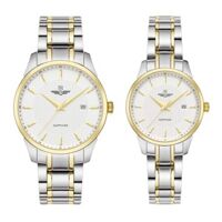 ĐỒNG HỒ SRWATCH – CẶP ĐÔI – COUPLE-F – SG80081.1202CF VÀ SL80081.1202CF – QUARTZ – DÂY ĐỜ MI – 5ATM