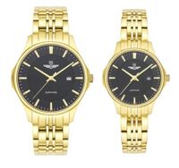 ĐỒNG HỒ SRWATCH – CẶP ĐÔI – COUPLE-F – SG80071.1401CF VÀ SL80071.1401CF – QUARTZ – DÂY KIM LOẠI – 5ATM