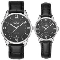ĐỒNG HỒ SRWATCH – CẶP ĐÔI – QUARTZ (PIN) – DÂY DA – SG80050.4101CF VÀ SL80050.4101CF