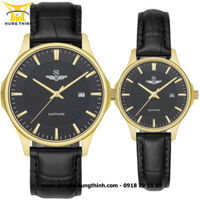 ĐỒNG HỒ SRWATCH CẶP ĐÔI DÂY DA SG80070.4601CF VÀ SL80070.4601CF