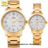 ĐỒNG HỒ SRWATCH CẶP ĐÔI DÂY KIM LOẠI SG3005.1402CV VÀ SL3005.1402CV