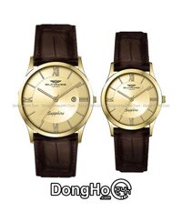 Đồng hồ SRWATCH Cặp (SG8141.4907 - SL8141.490) Kính Sapphire - Quartz (Pin)  Chính Hãng