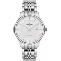 ĐỒNG HỒ SRWATCH – COUPLE-F – QUARTZ (PIN) – NAM – DÂY KIM LOẠI – 3 KIM – SG80071.1102CF