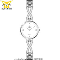 ĐỒNG HỒ SRWATCH DÂY KIM LOẠI NỮ 2 KIM SL1602.1102TE