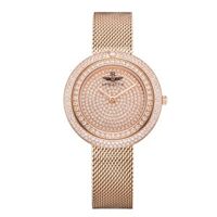 ĐỒNG HỒ SRWATCH – NỮ – DÂY LƯỚI – ĐÍNH ĐÁ – CAO CẤP – SL5010.1302BL
