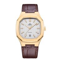ĐỒNG HỒ SRWATCH – QUARTZ (PIN) – NAM – DÂY DA – 3 KIM – SG7002.4602GM