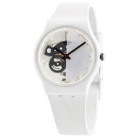 Đồng Hồ Swatch Live Time White Quartz (máy pin) White Skeleton Dial SO31W101 (Nữ) Chính Hãng