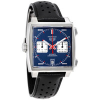 Đồng Hồ Tag Heuer Monaco Lefty Automatic (máy cơ) Denim Mặt Xanh CAW211P.FC6356 (Nam) Chính Hãng