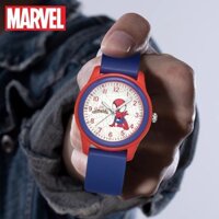 Đồng hồ thạch anh Disney Spider-Man dành cho trẻ em Bé trai chống nước mát mẻ Học sinh Thanh thiếu niên Quà tặng