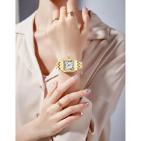 Đồng hồ thạch anh mới thời trang dành cho doanh nhân Đồng hồ thép nữ thông thường