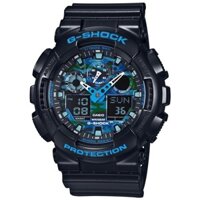 Đồng hồ thể thao chống nước G-SHOCK GA-110 Ngụy trang màu xanh GA-100CB-1AJF w364