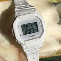 Đồng hồ thể thao nam dây nhựa G-SHOCK DW-5600 All white Series K872