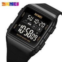 Đồng Hồ Thể Thao Nam mặt vuông SKMEI 1960 Digital Quartz chống nước 50m Chống Nước Chronograph Đếm Ngược LED Quân Sự