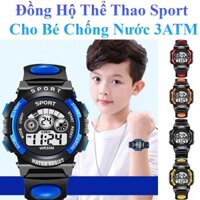 Đồng Hồ Thể Thao Sport Cho Bé Chống Nước 3Atm Thời Trang Phong Cách