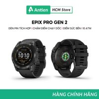 Đồng hồ thể thao thông minh Garmin Epix Pro (Gen 2) – Sapphire, Titanium BH 12 tháng hàng chính hãng