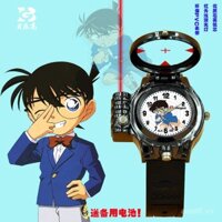 Đồng hồ thể thao trẻ em laser hồng ngoại Anime Conan, đồng hồ điện tử siêu phổ biến cho học sinh, phát sáng cho bé trai