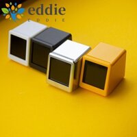 Đồng hồ thời tiết thông minh EDIE, Nhiệt kế điện tử Đồng hồ để bàn WiFi hoạt động đơn giản, WiFi kỹ thuật số LCD dễ thương Phiên bản tiếng Anh Trạm thời tiết thông minh
