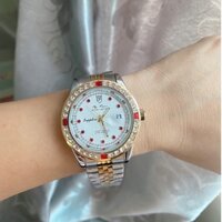 Đồng hồ thời trang nam đính đá cao cấp full hộp bảo hành 12 tháng