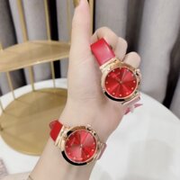 Đồng hồ thời trang nữ  BOLUN dây da nhân tạo mặt đá Saphia