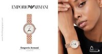 Đồng Hồ Thời Trang Nữ EMPORIO ARMANI ROSA PEARL DIAL WOMEN’S WATCH AR11462 | Italy