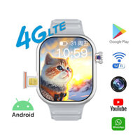 Đồng hồ thông minh 4G có khe cắm thẻ sim và WiFi B29 Đồng hồ thông minh Android Playstore GPS Camera thể thao 49mm Smartwatch 9B9A