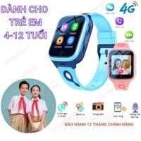 Đồng Hồ Thông Minh 4G Video Call K9 Chống Nước Lắp Sim Định Vị Gọi Video, Wifi Dành cho Trẻ em Mầm non, Học sinh
