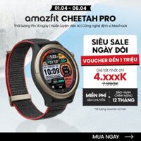 Đồng hồ thông minh Amazfit Cheetah Pro | 47mm - Track Run - Hàng chính hãng - Bảo hành 12 tháng