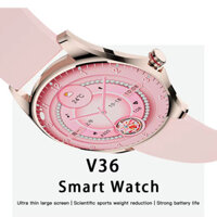 Đồng hồ thông minh Amoled thời trang V36 Siêu mỏng 1,43 inch Màn hình Wearfit GPT La bàn Đảo thông minh BT Gọi Đồng hồ nữ Đồng hồ thông minh V36
