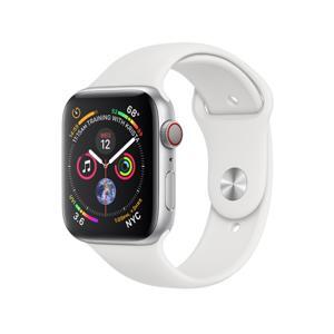 Đồng hồ thông minh Apple Watch Series 4 - 44mm, GPS+Cellular, viền nhôm, dây cao su