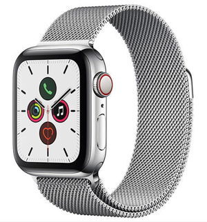 Đồng hồ thông minh Apple Watch Series 4 - 44mm, GPS+Cellular, Viền thép, dây thép