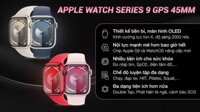 Đồng hồ thông minh Apple Watch Series 9 GPS 45mm viền nhôm dây thể thao VN