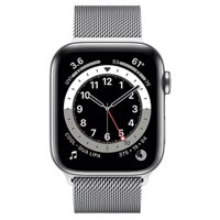 Đồng Hồ Thông Minh Apple Watch Series 6 LTE GPS + Cellular Stainless Steel Case With Milanese Loop (Viền Thép & Dây Thép) – Hàng Chính Hãng VN/A – 18.290.000đ