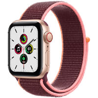 Đồng hồ thông minh Apple Watch SE (4G) 44mm - Viền nhôm dây vải - Chính hãng VN/A ( Đỏ )