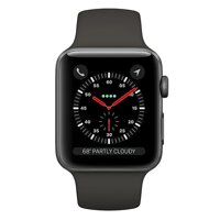 Đồng hồ thông minh Apple Watch Series 3 38mm xám (Space Gray Aluminum Case with Gray Sport Band)