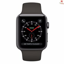 Đồng hồ thông minh Apple Watch Series 3 - 42mm, GPS, viền nhôm dây cao su