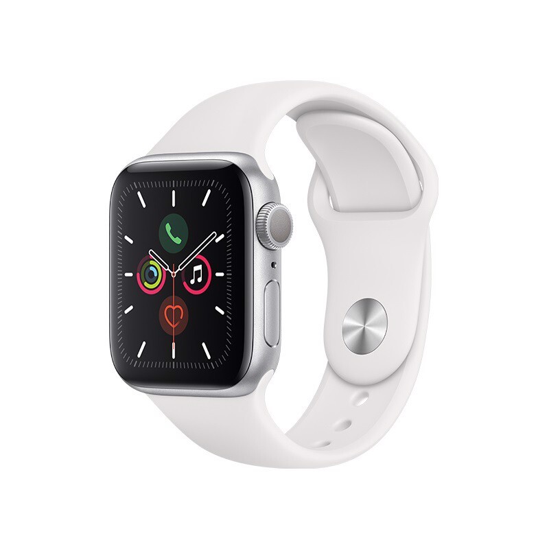 Đồng hồ thông minh Apple Watch S5 LTE (Series 5 LTE) - 44mm, viền nhôm dây cao su