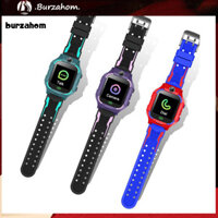 Đồng hồ thông minh Bur Q19 Đèn pin silicon thời trang chống nước Đồng hồ trẻ em cho gia đình