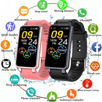 Đồng hồ thông minh C2 Plus Nam Thể thao Thể dục Đồng hồ thông minh Theo dõi nhịp tim Đồng hồ nữ IP67 chống nước cho iOS Android