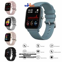 Đồng hồ thông minh Colmi P8 Thông báo Tiếng Việt, Smart watch thể thao giá rẻ chống nước thiết kế Xiaomi Amazfit GTS đẹp