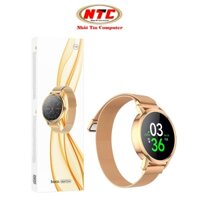 Đồng hồ thông minh dành cho nữ smart watch Hoco Y8 - dây đeo kim loại / theo dõi sức khoẻ /chu kỳ sinh lý / chống nước