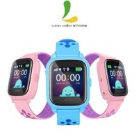 Đồng hồ thông minh định vị trẻ em Wonlex KT04 - Thiết bị đeo tay phụ huynh yên tâm thế hệ mới - Hàng chính hãng - đen