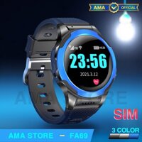 Đồng Hồ Thông Minh Gắn Sim Độc lập Định vị chuẩn GPS Dành cho mọi Lứa tuổi AMA Watch FA 69 Hàng chính hãng